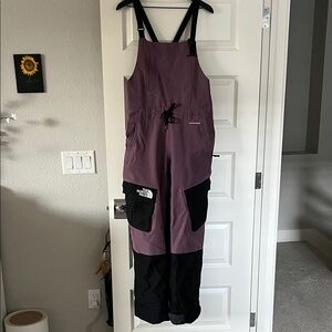 The North Face Purple and Black Women's Overalls